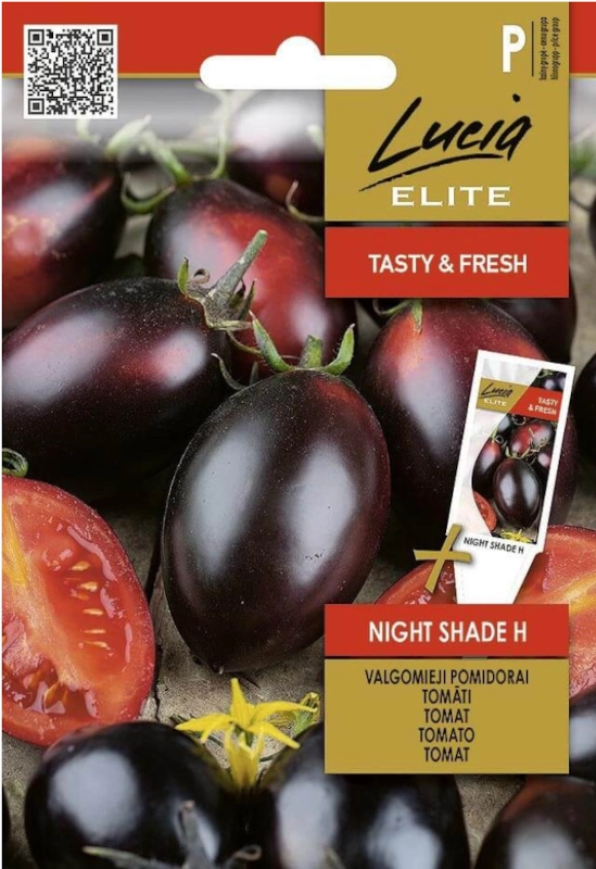 Pomidor Night Shade H odmiana o ciemnych owocach nasiona Lucia Elite sklep rajogrodnika